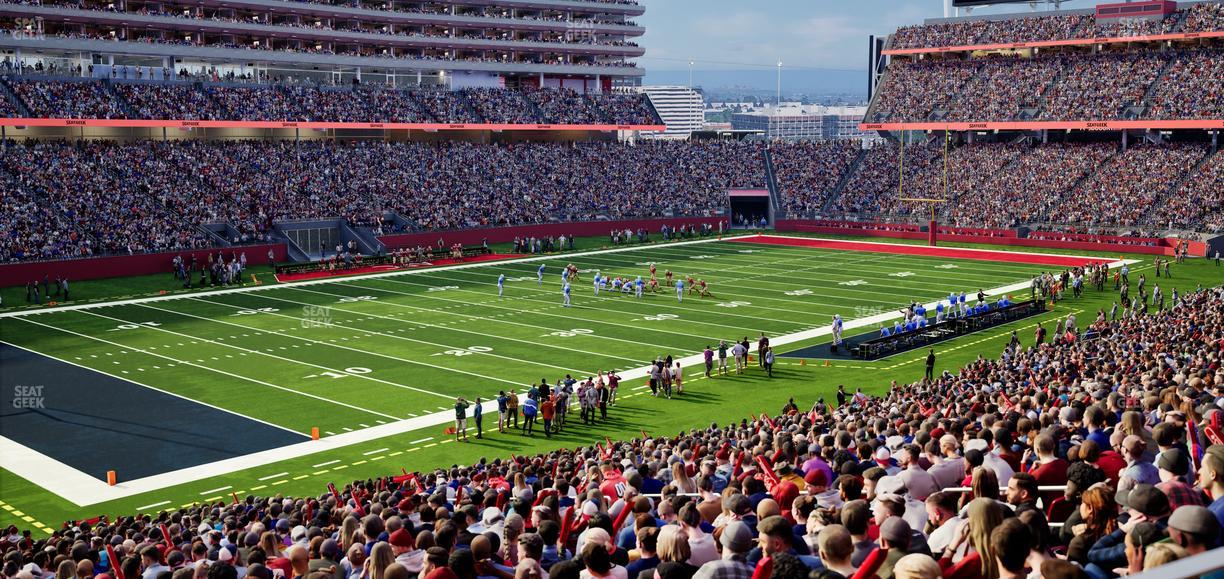 Levi's Stadium - Section 122 Seat View