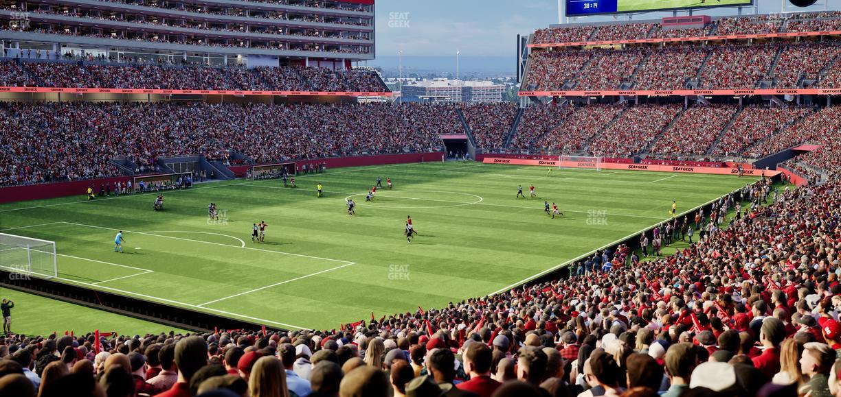 Levi's Stadium - Section 123 Seat View