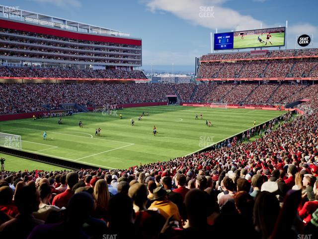 Levi's Stadium - Section 123 Seat View Levi's Stadium - Section 123 Seat View