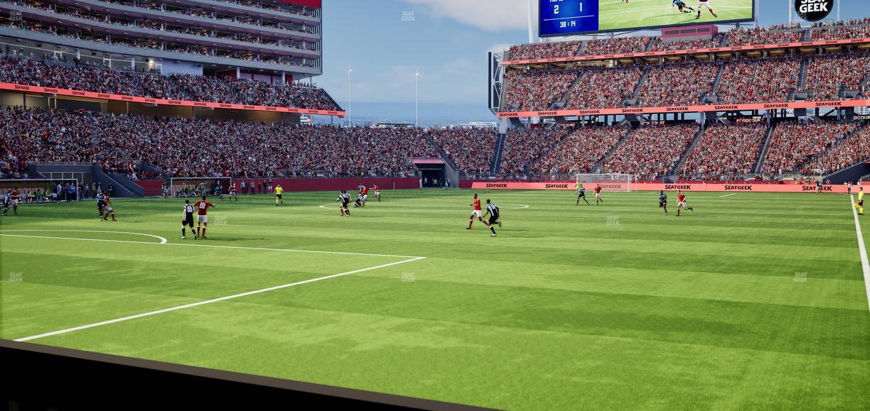 Levi's Stadium - Section 123 Seat View