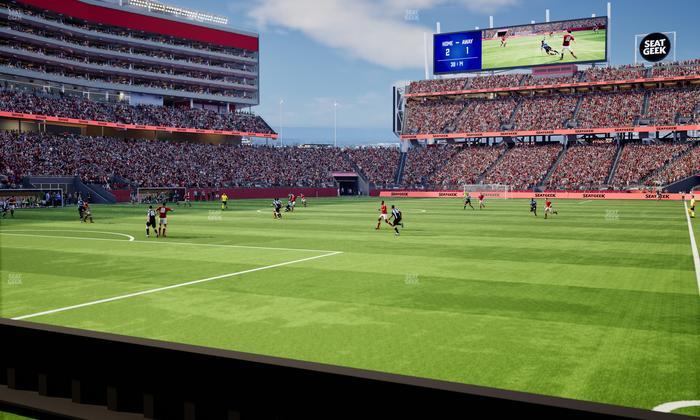 Levi's Stadium - Section 123 Seat View