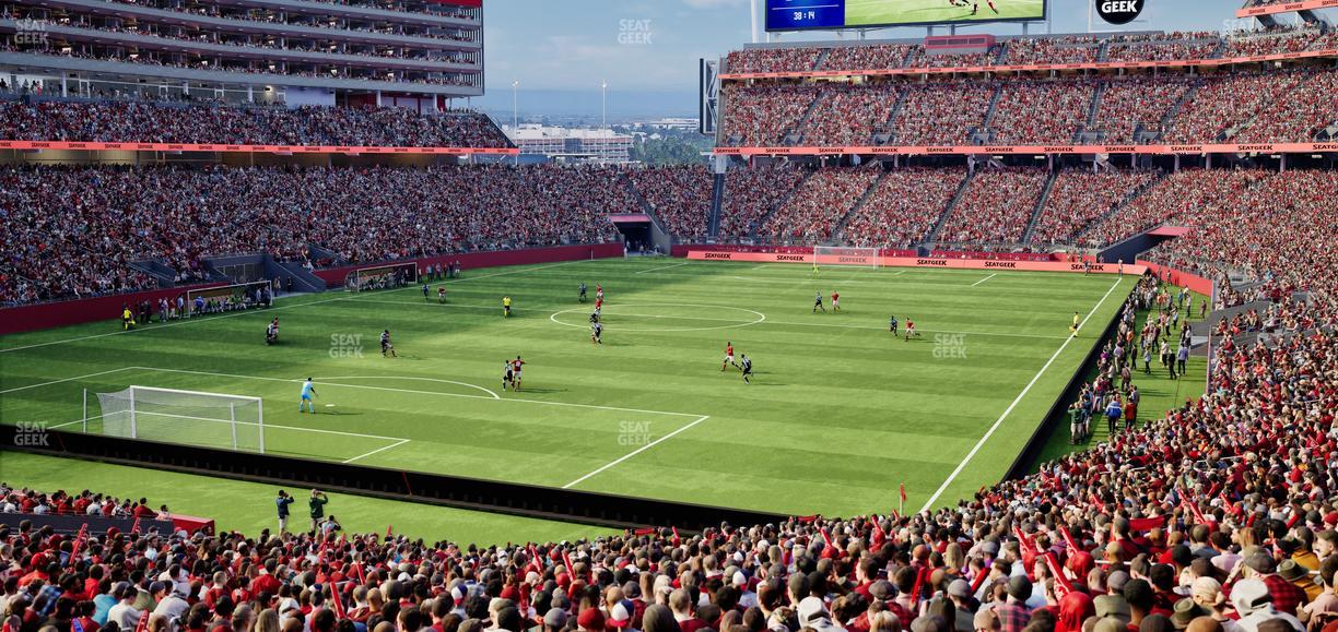 Levi's Stadium - Section 124 Seat View