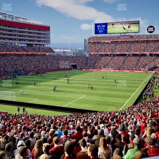 Levi's Stadium - Section 124 Seat View