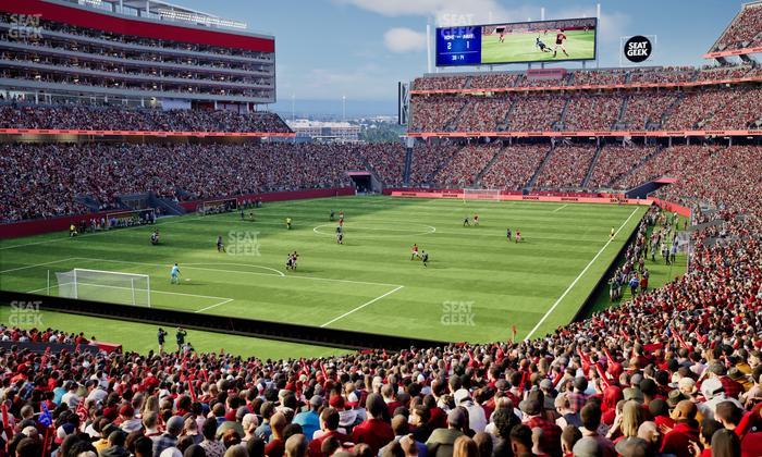 Levi's Stadium - Section 124 Seat View