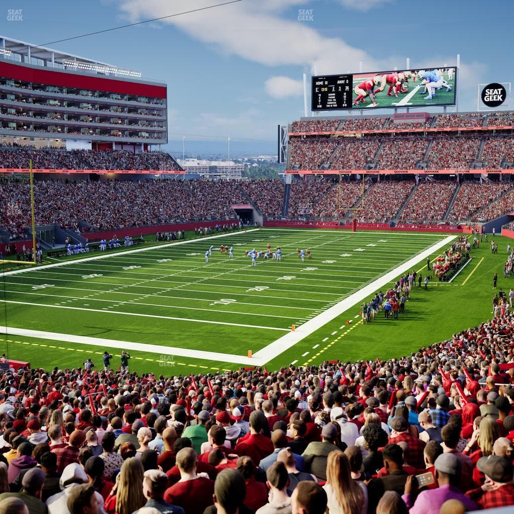 Levi's Stadium - Section 124 Seat View