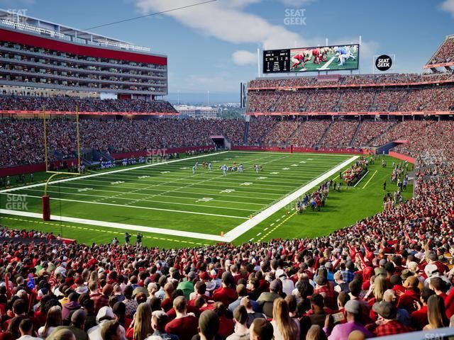 Levi's Stadium - Section 124 Seat View Levi's Stadium - Section 124 Seat View