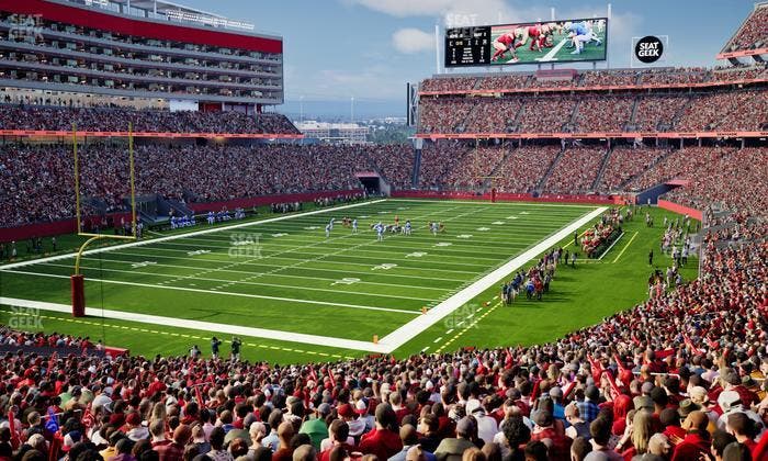 Levi's Stadium - Section 124 Seat View