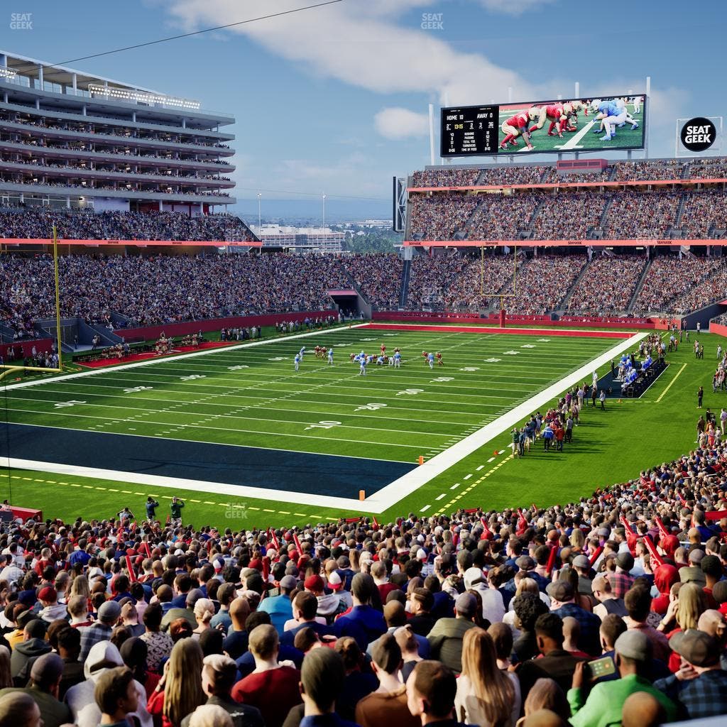 Levi's Stadium - Section 124 Seat View