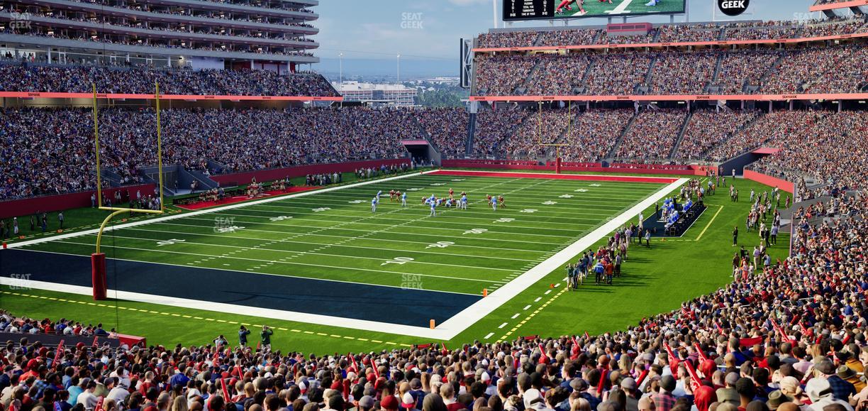 Levi's Stadium - Section 124 Seat View