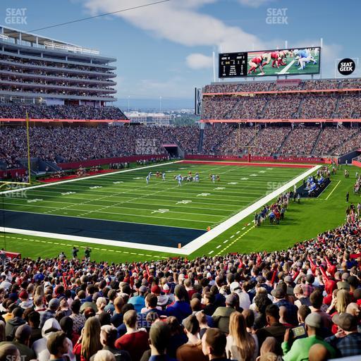 Levi's Stadium - Section 124 Seat View