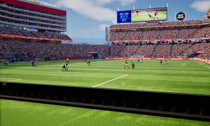 Levi's Stadium - Section 124 Seat View
