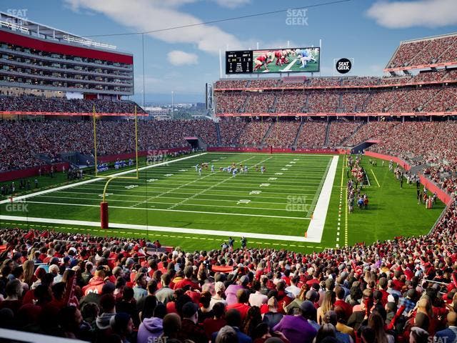 Levi's Stadium - Section 125 Seat View Levi's Stadium - Section 125 Seat View