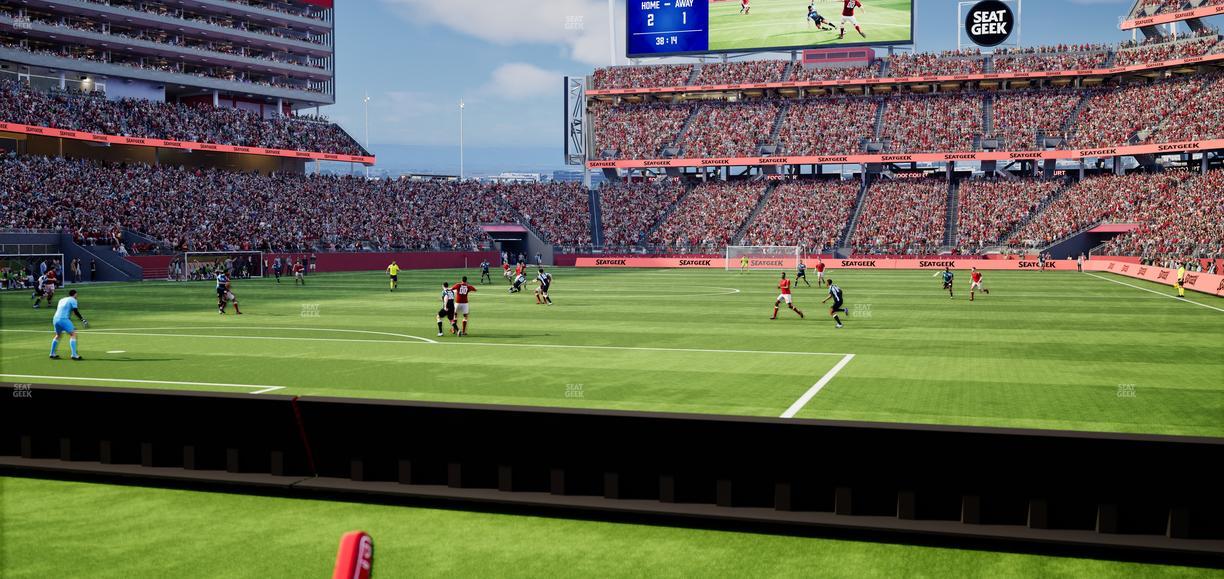 Levi's Stadium - Section 125 Seat View