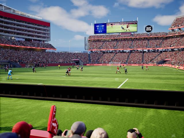 Levi's Stadium - Section 125 Seat View