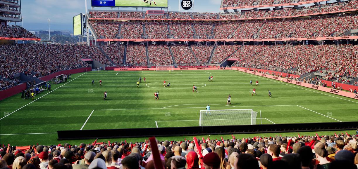 Levi's Stadium - Section 128 Seat View