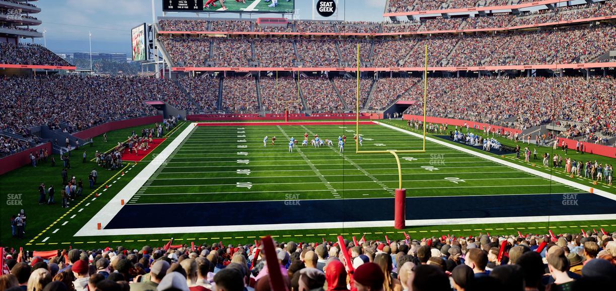 Levi's Stadium - Section 128 Seat View