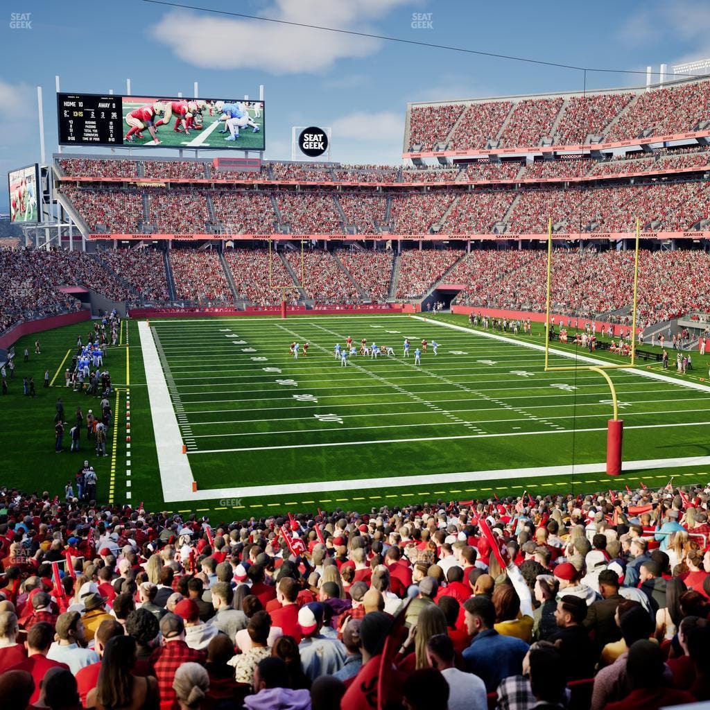 Levi's Stadium - Section 129 Seat View