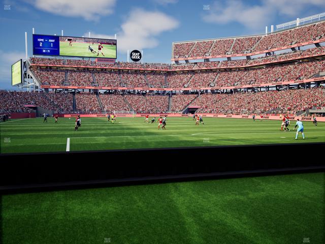 Levi's Stadium - Section 129 Seat View
