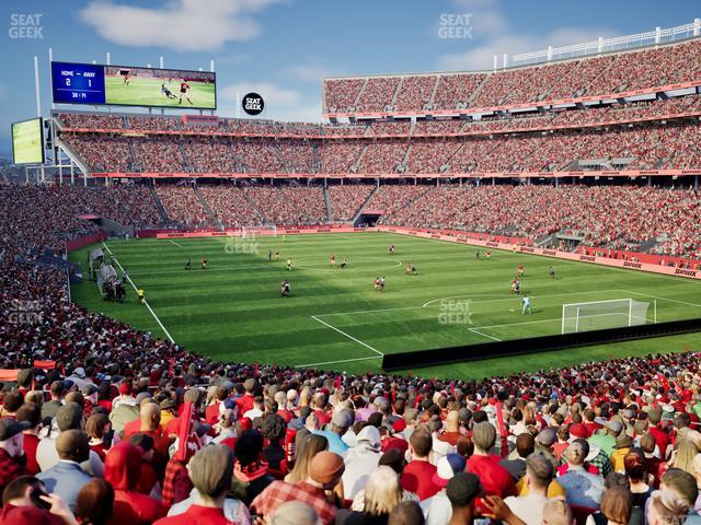 Levi's Stadium - Section 130 Seat View Levi's Stadium - Section 130 Seat View