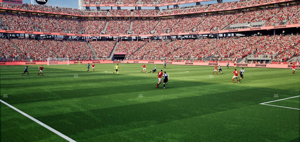 Levi's Stadium - Section 133 Seat View