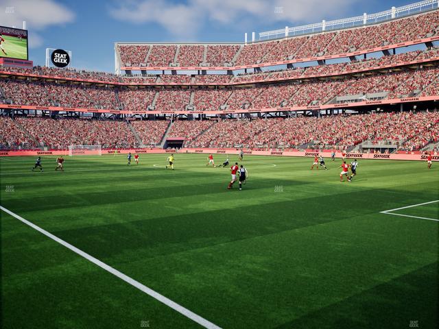 Levi's Stadium - Section 133 Seat View