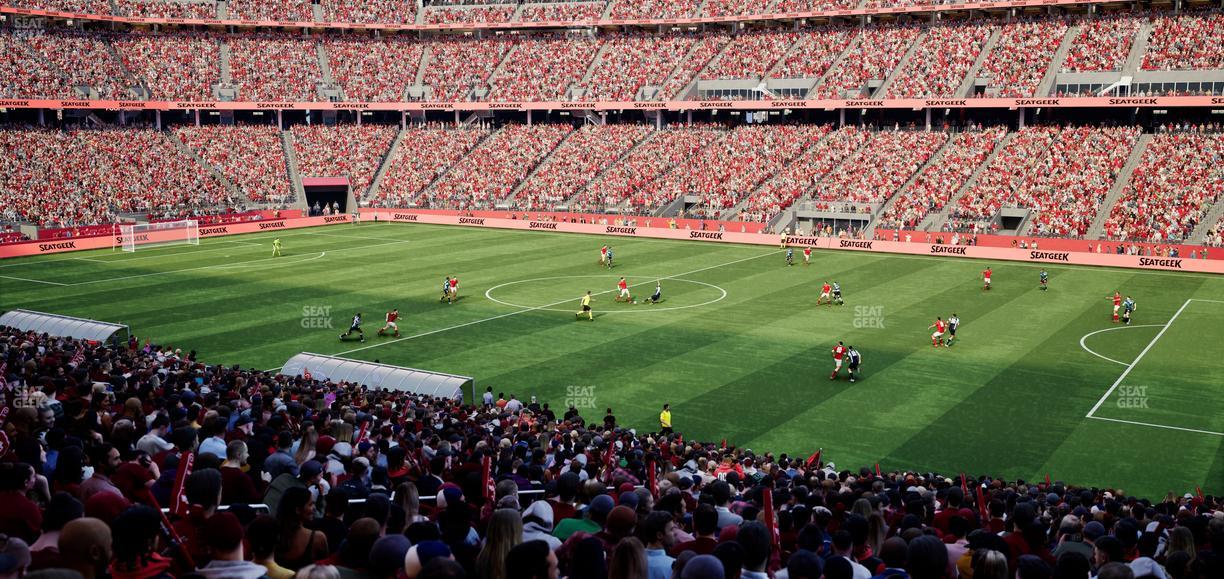 Levi's Stadium - Section 134 Seat View