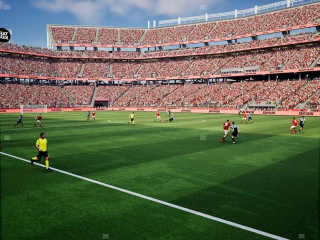 Levi's Stadium - Section 134 Seat View