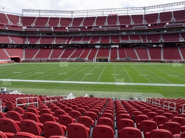 Levi's Stadium - Section 137 Vip Seat View