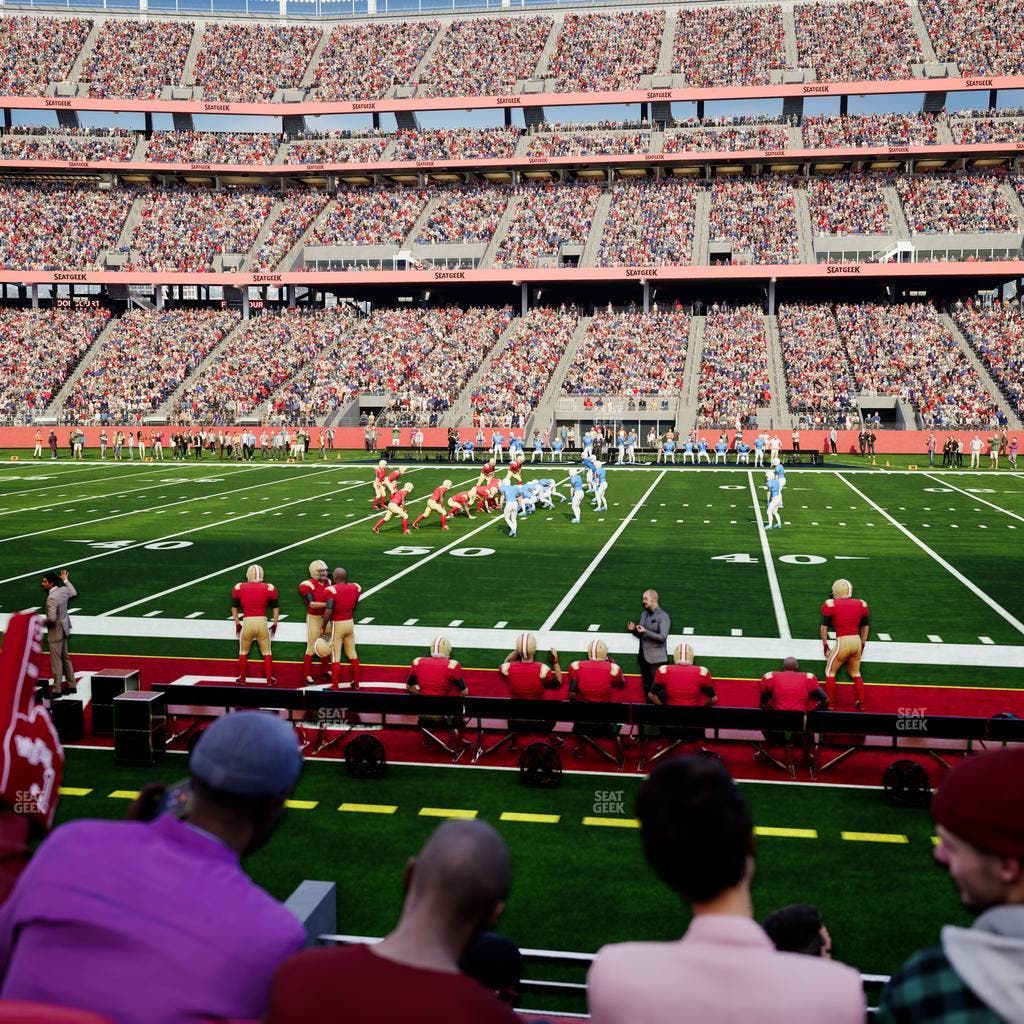 Levi's Stadium - Section 137 Vip Seat View