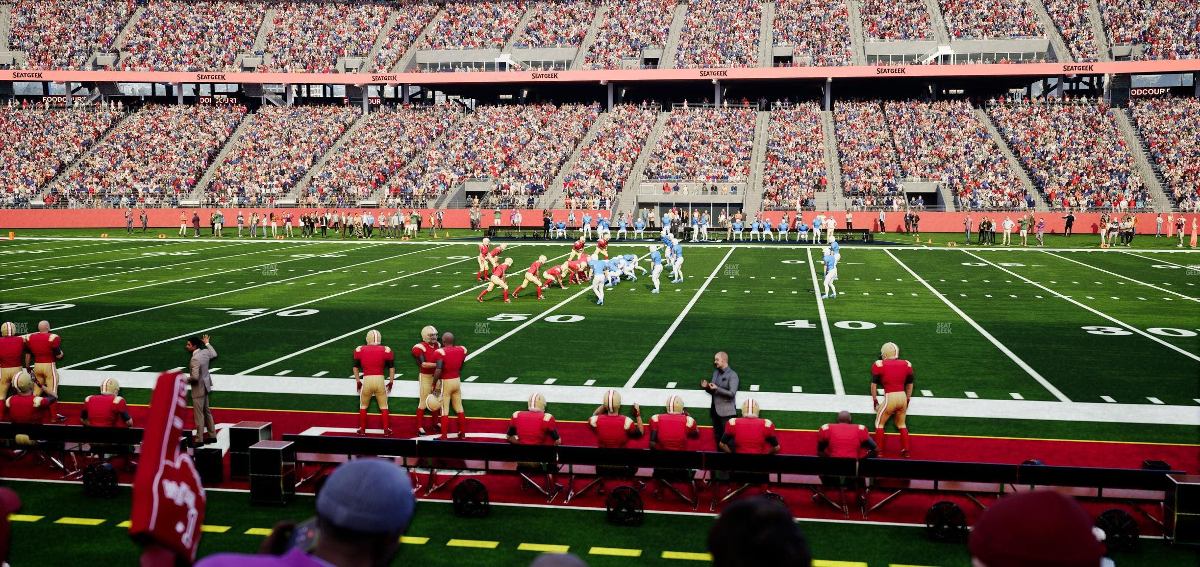 Levi's Stadium - Section 137 Vip Seat View