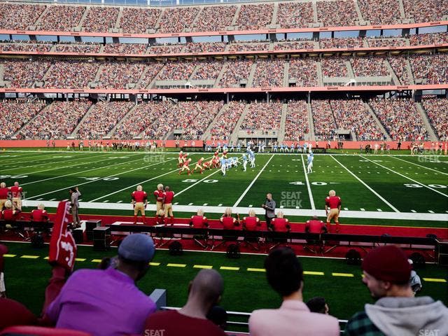 Levi's Stadium - Section 137 Vip Seat View