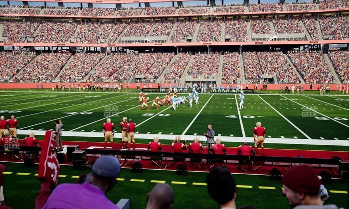 Levi's Stadium - Section 137 Vip Seat View