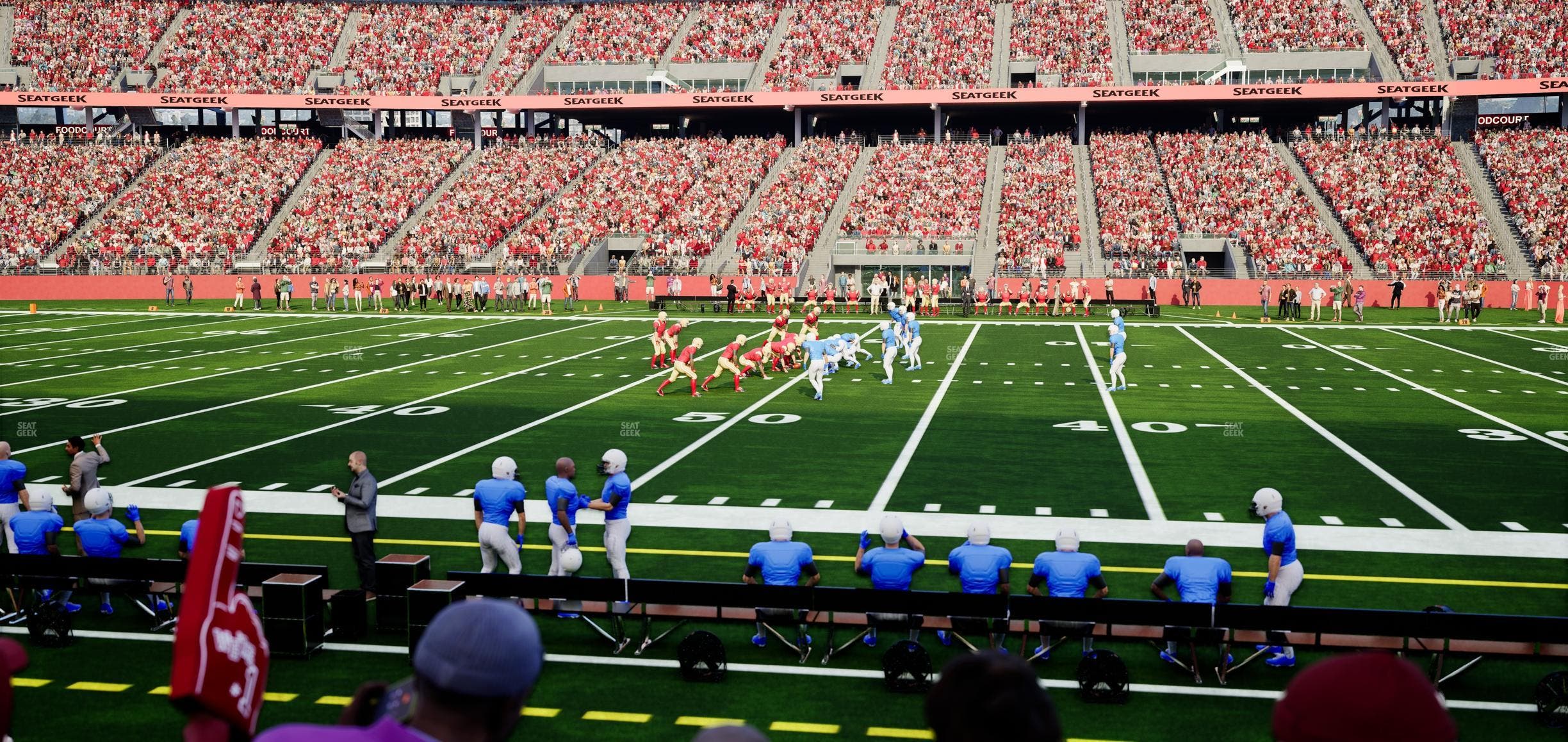 Levi's Stadium - Section 137 Vip Seat View