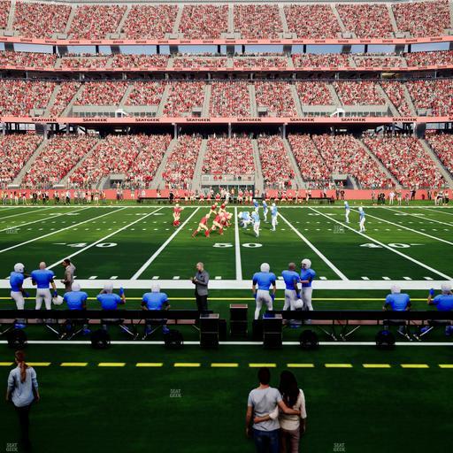 Levi's Stadium - Section 138 Vip Seat View