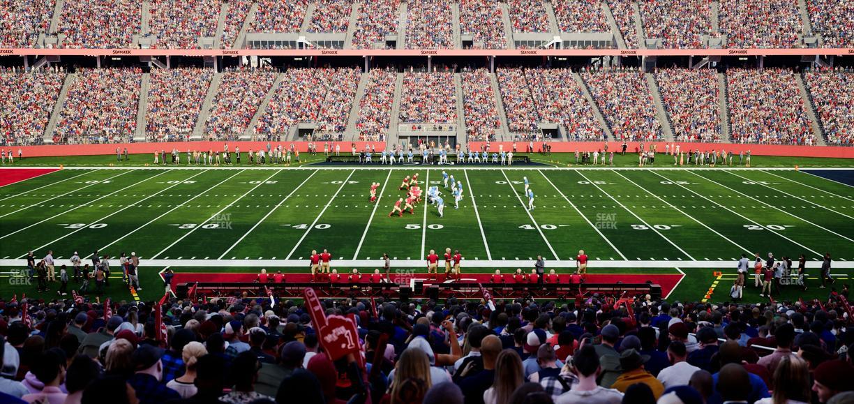 Levi's Stadium - Section 138 Vip Seat View