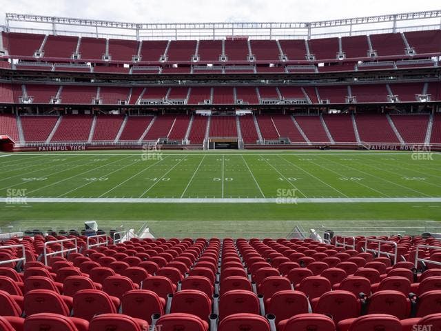 Levi's Stadium - Section 138 Vip Seat View