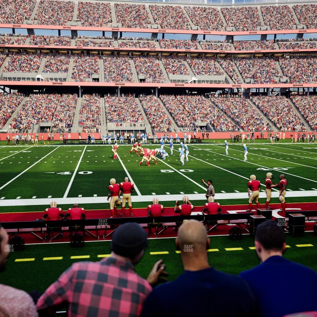 Levi's Stadium - Section 139 Vip Seat View