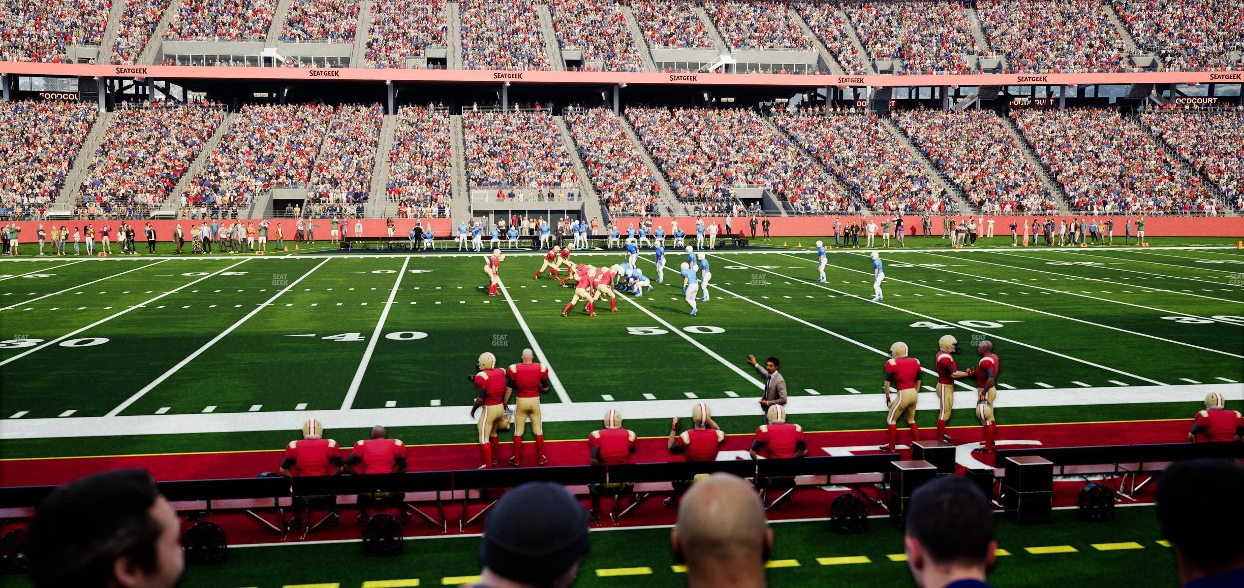 Levi's Stadium - Section 139 Vip Seat View