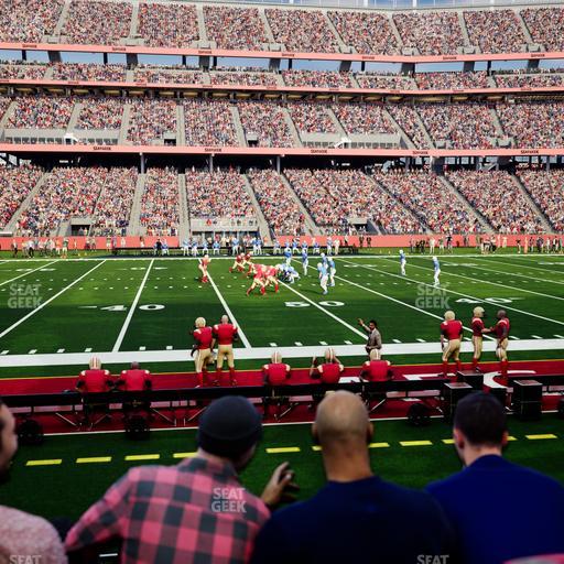 Levi's Stadium - Section 139 Vip Seat View