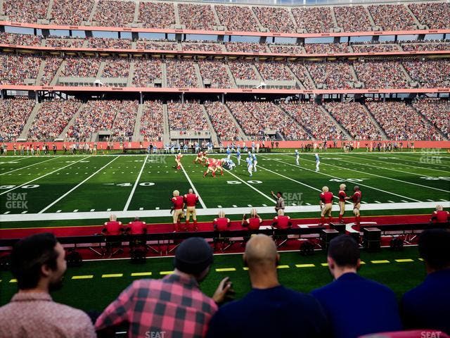 Levi's Stadium - Section 139 Vip Seat View