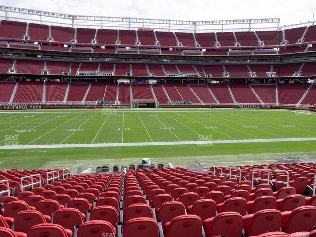 Levi's Stadium - Section 139 Vip Seat View