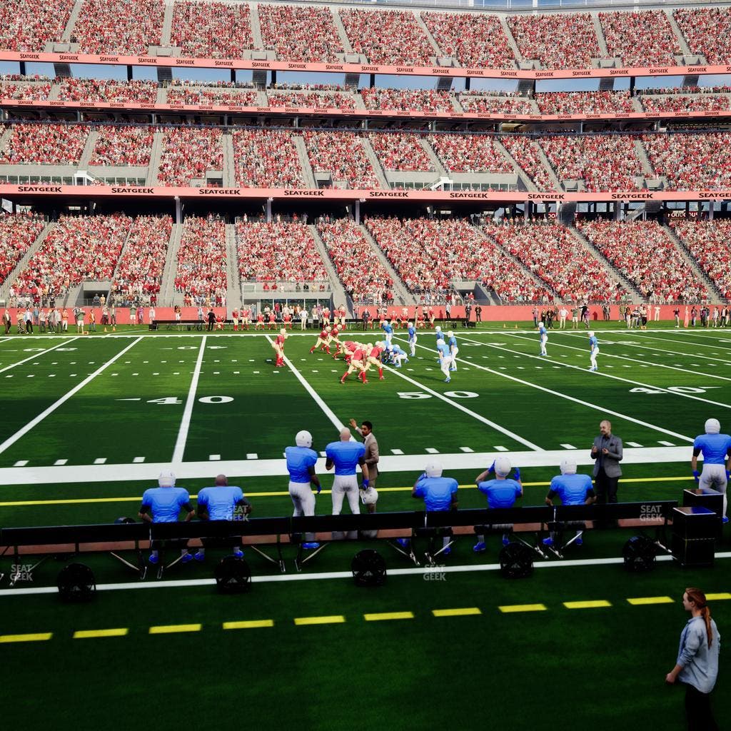Levi's Stadium - Section 139 Vip Seat View