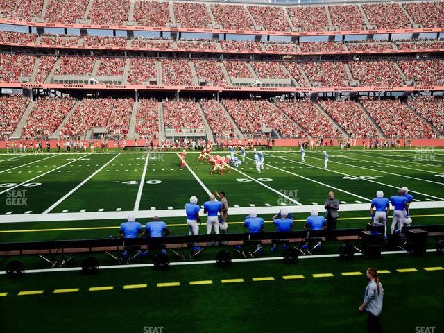 Levi's Stadium - Section 139 Vip Seat View Levi's Stadium - Section 139 Vip Seat View