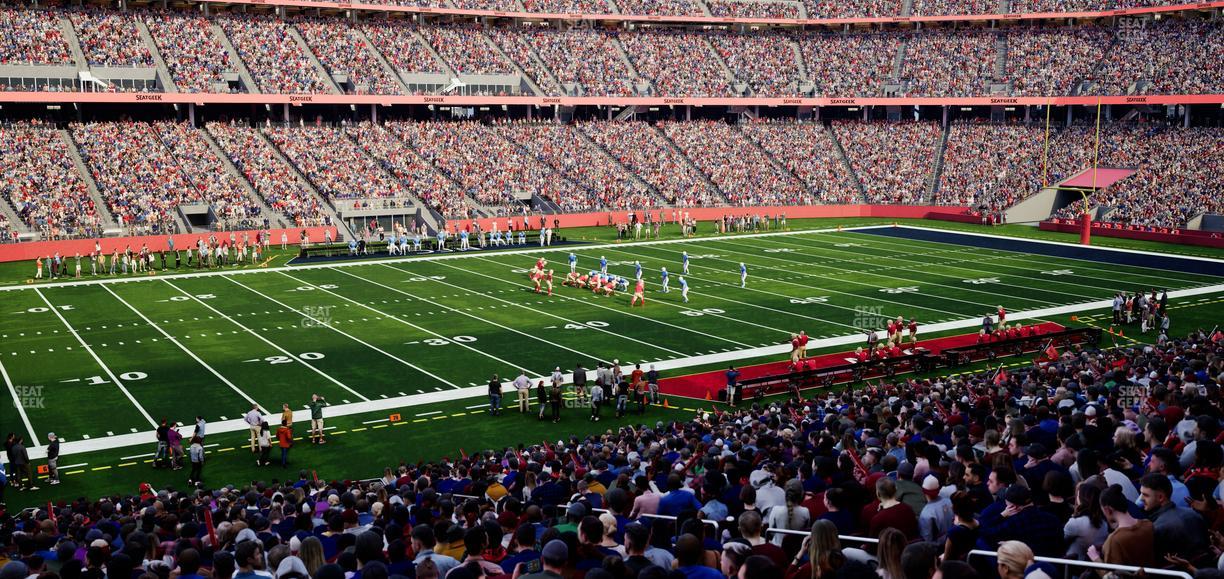Levi's Stadium - Section 142 Seat View