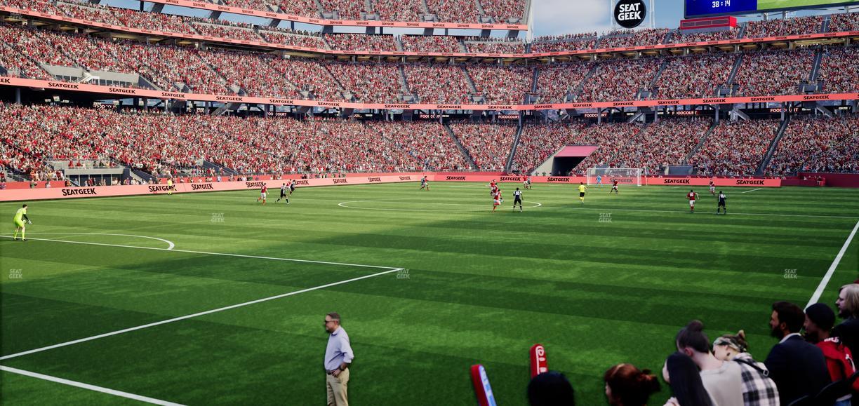 Levi's Stadium - Section 145 Seat View