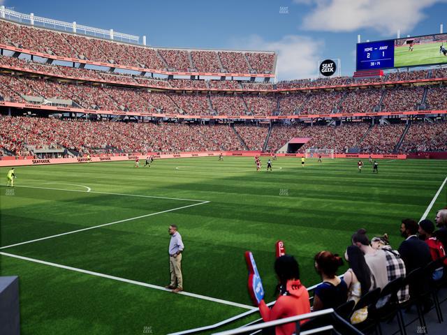 Levi's Stadium - Section 145 Seat View
