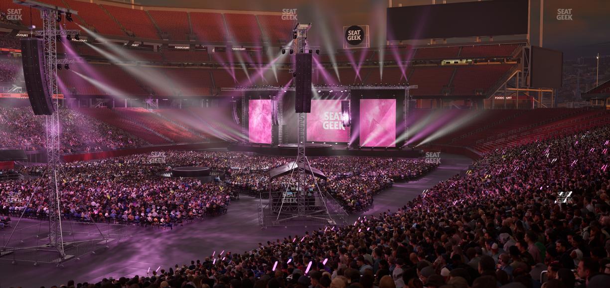 Levi's Stadium - Section 145 Seat View