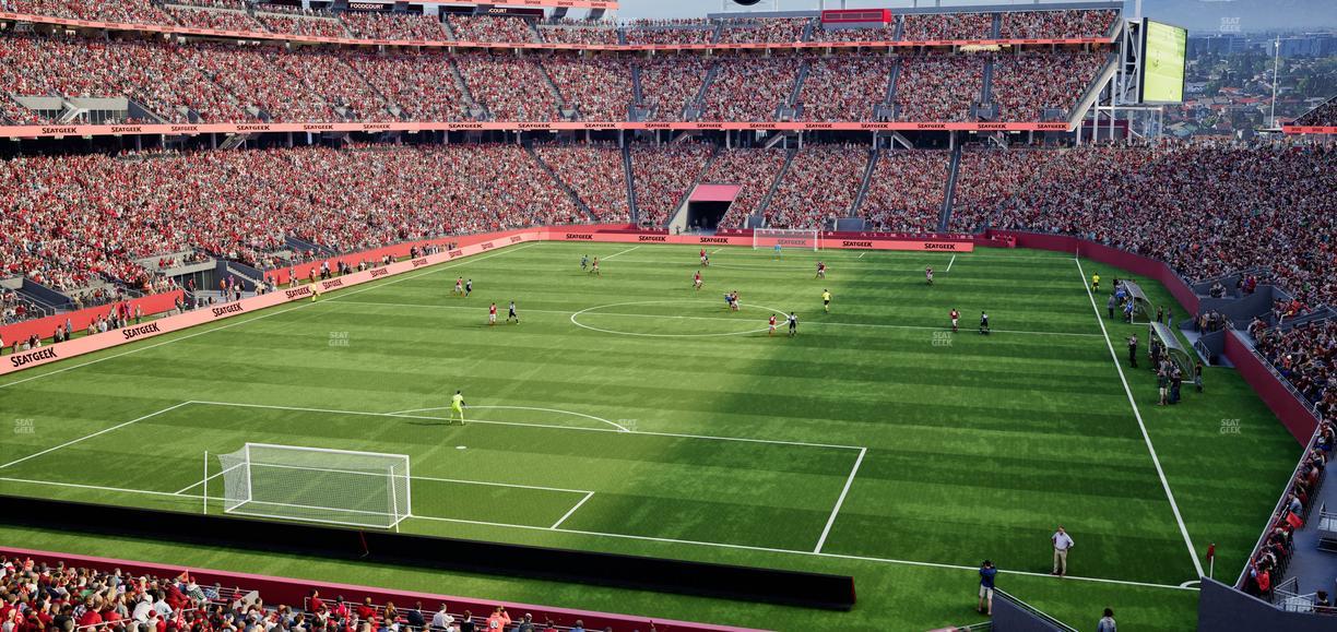 Levi's Stadium - Section 201 Seat View