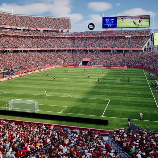 Levi's Stadium - Section 201 Seat View