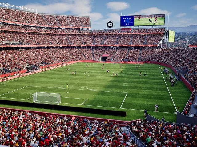 Levi's Stadium - Section 201 Seat View